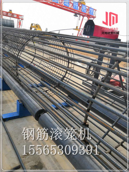 簡易鋼筋籠纏筋機(jī)簡易滾焊機(jī)丹東